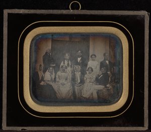 (Retrato de grupo de doze membros do Círculo de Eynard-Lullin)
